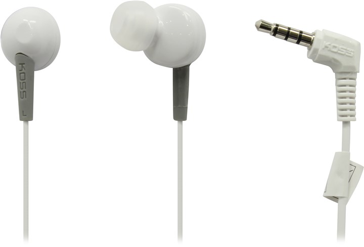 

Проводные наушники KOSS KEB6i, White, Белый, KEB6