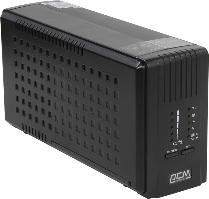 

ИБП Powercom Smart King Pro+, 700VA, 490W, IEC, черный (SPT-700), Smart King Pro+