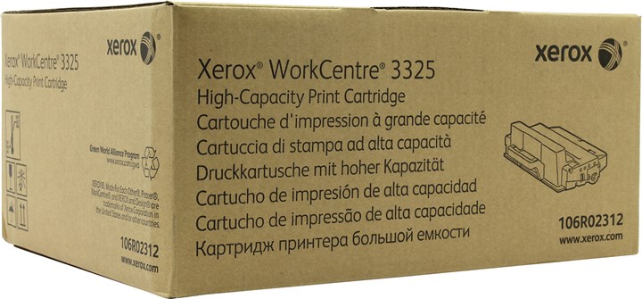 Картридж лазерный Xerox 106R02312, черный