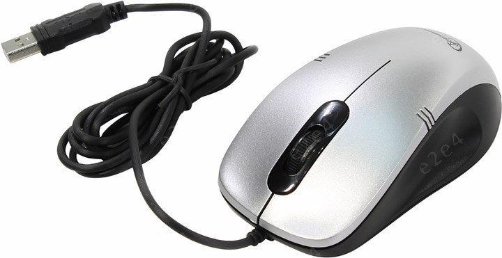 

Мышь проводная Gembird MOP-100-S, 1000dpi, оптическая светодиодная, USB, серебристый, MOP-100-S