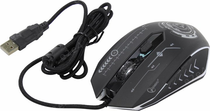 

Мышь проводная Gembird MG-510 Black USB, 3200dpi, оптическая светодиодная, USB, черный, MG-510 Black USB