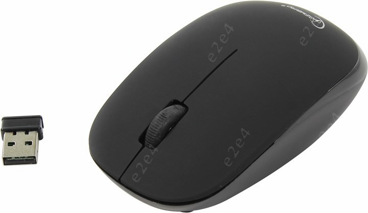 

Мышь беспроводная Gembird MUSW-220, 1000dpi, черный, MUSW-220