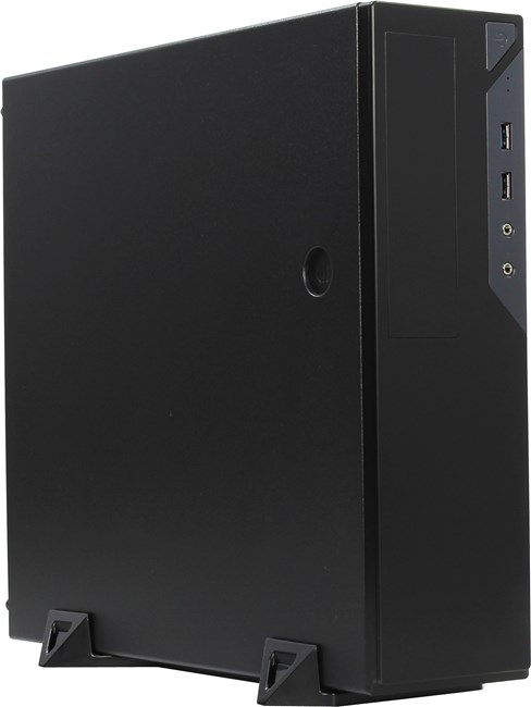 Корпус Powerman EL501, Slim-Desktop, 300 Вт, черный