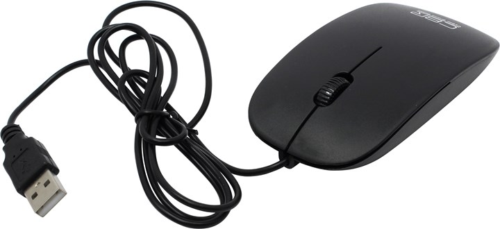

Мышь проводная CBR CM 104 Black USB, 1200dpi, оптическая светодиодная, USB, черный, CM 104 Black USB