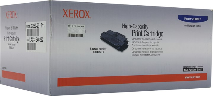 Картридж Xerox 106R01379