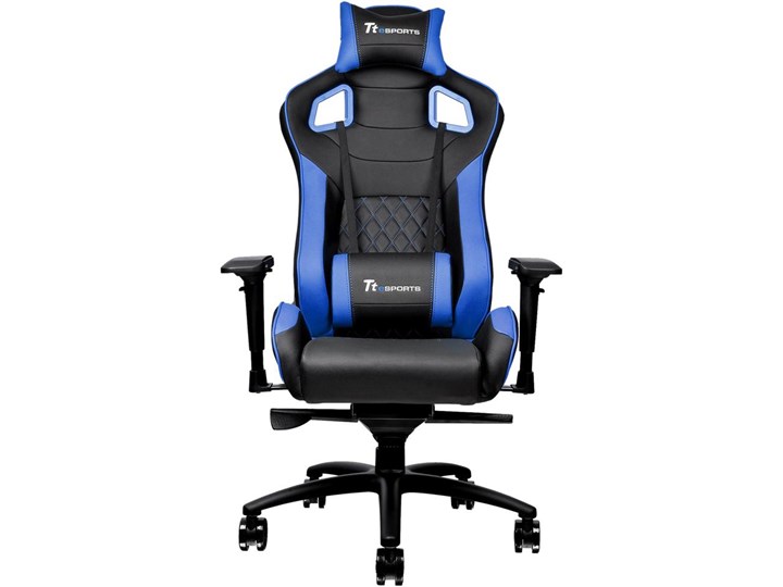 Кресло игровое Tt eSPORTS GT Fit F100 черный/синий (GC-GTF-BLMFDL-01)