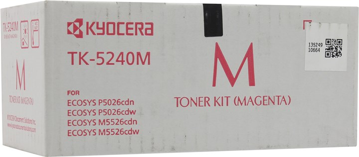 Картридж лазерный Kyocera TK-5240M/1T02R7BNL0, пурпурный