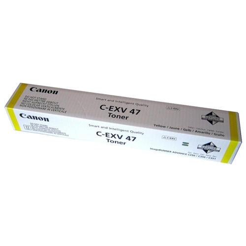 

Картридж лазерный Canon C-EXV47/8519B002, желтый, 21500 страниц, оригинальный для Canon iR Adv C250i/C255i/C256i/C350i/C351i/C355i/C356i, C-EXV47