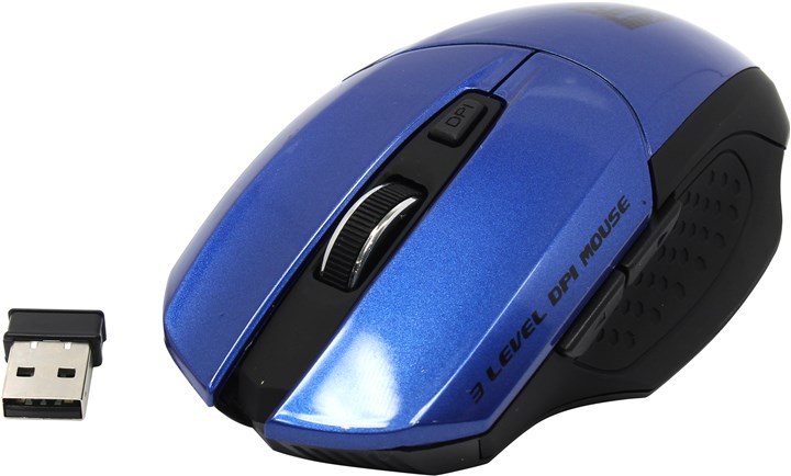 

Мышь беспроводная Jet.A OM-U38G Blue USB, 2000dpi, оптическая светодиодная, USB, синий, OM-U38G Blue USB