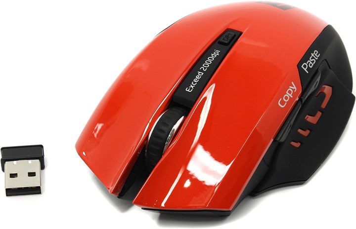 

Мышь беспроводная Jet.A OM-U54G Red USB, OM-U54G Red USB