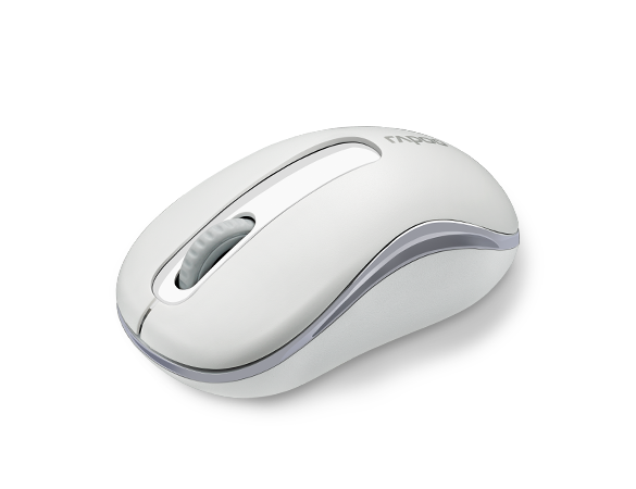 Мышь беспроводная Rapoo M10, оптическая светодиодная, Wireless, USB, белый