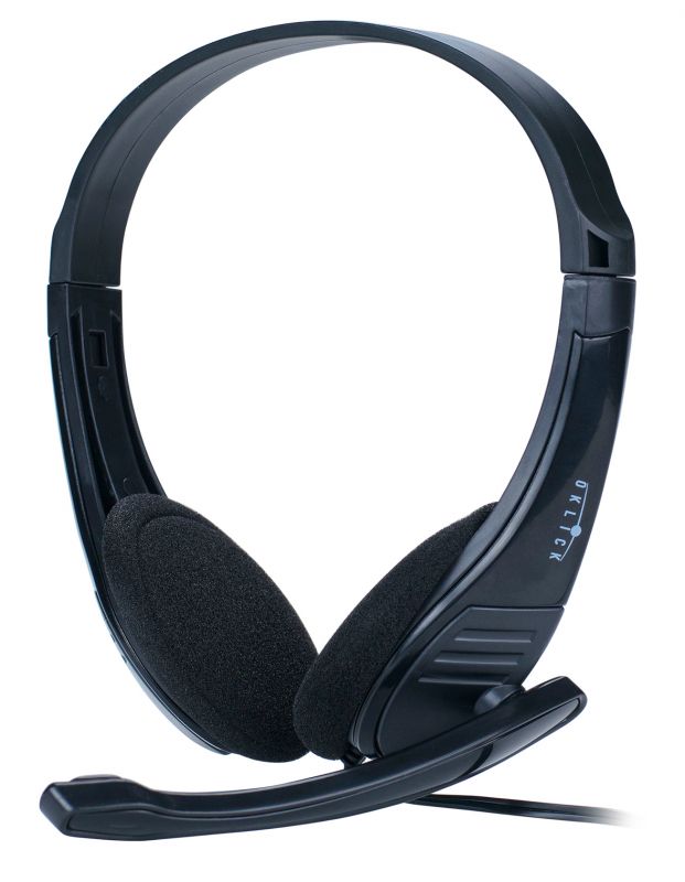 Проводная гарнитура Oklick HS-M150, черный (428963)
