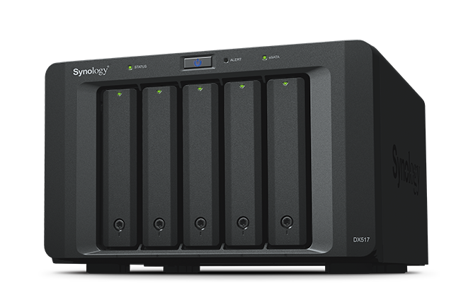 Модуль расширения Synology DX517 для DS1817+, DS1618+, DS1517+, DS918+, DS718+, DS1817, DS1517, NVR1218