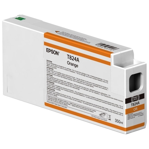 

Картридж струйный Epson T824A (C13T824A00), оранжевый, оригинальный, объем 350мл, для SureColor SC-P7000/P7000V/P9000/P9000V, T824A