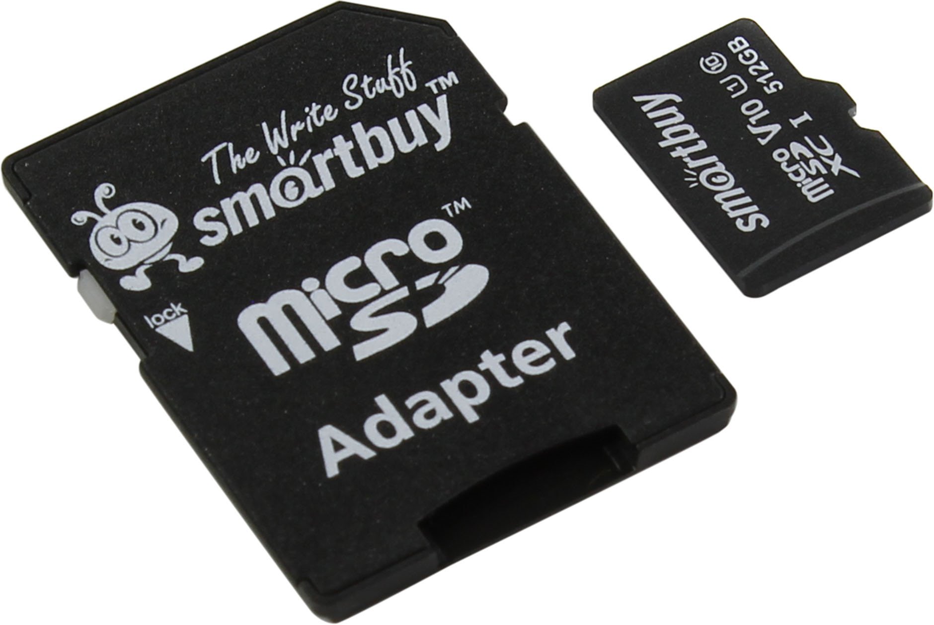 Карта памяти micro sdxc 256gb smartbuy class 10 uhs i adp