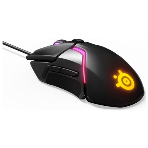 Мышь проводная SteelSeries Rival 600, 12000dpi, оптическая светодиодная, USB, черный (62446)