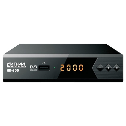 Приставка для цифрового ТВ Сигнал HD-300