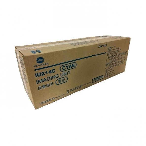

Драм-картридж (фотобарабан) Konica Minolta IU-214C/A85Y0KD, голубой, 70000 страниц, оригинальный, для bizhub C227/С287, IU-214C