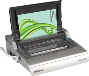 

Переплетчик на металлическую пружину Fellowes GALAXY-E WIRE, перфорация 20 листов, переплет 130 листов, пружина до 14мм (FS-56225), GALAXY-E WIRE