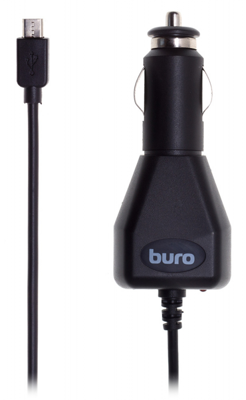 

Автомобильное зарядное устройство Buro XCJ-048-EM-2A, 2А, кабель microUSB, черный, XCJ-048-EM-2A