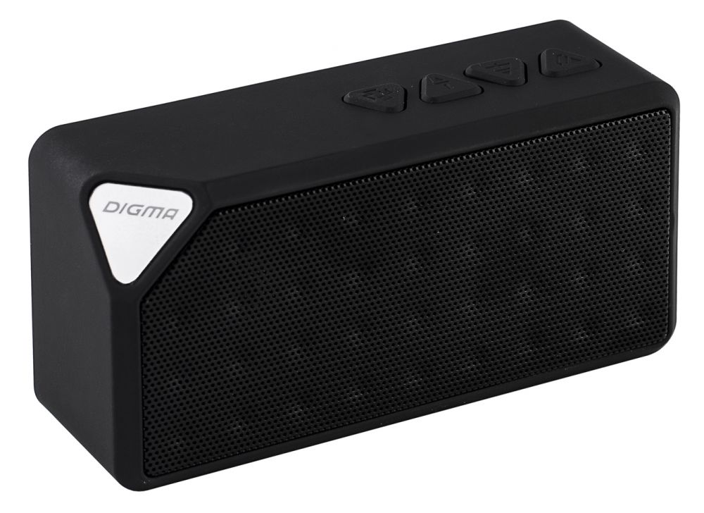 

Портативная акустика Digma S-20, 4W, FM, microSD, Bluetooth, черный (SP204B), S-20