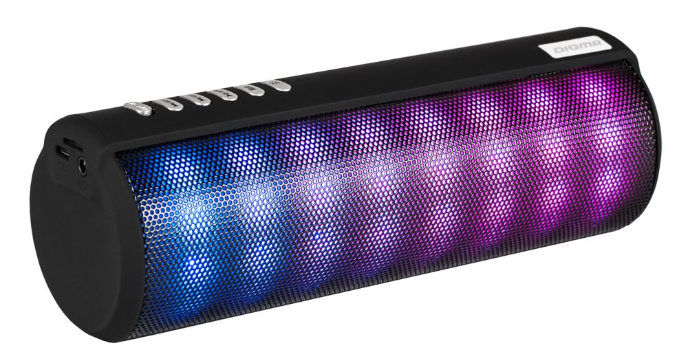 

Портативная акустика Digma S-32, 6 Вт, FM, Bluetooth, черный (SP326B), S-32
