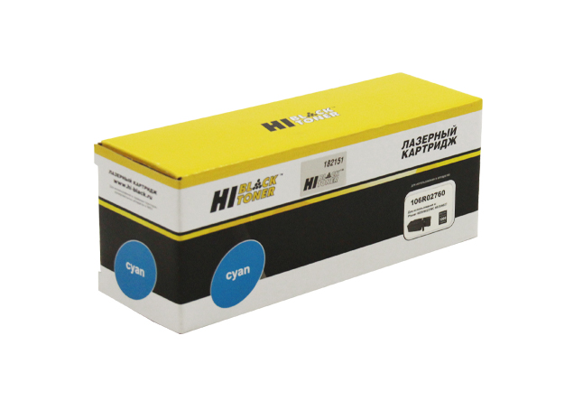 

Картридж лазерный Hi-Black HB-106R02760 (106R02760), голубой, 1000 страниц, совместимый для Xerox Phaser 6020/6022, WC 6025/6027