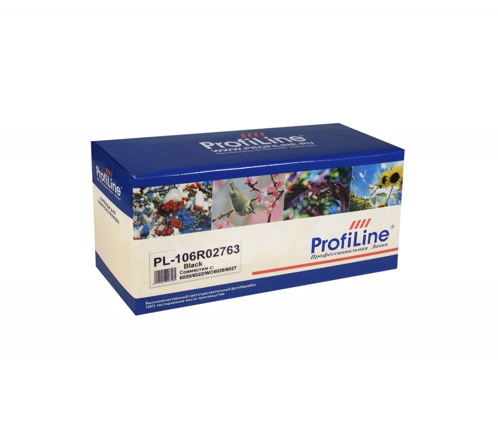 

Картридж лазерный ProfiLine PL-106R02763 (106R02763), черный, 2000 страниц, совместимый, для Xerox Phaser 6020/6022, WC 6025/6027, без чипа