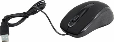 

Мышь проводная Oklick 295M, 1000dpi, оптическая светодиодная, USB, черный, 295M