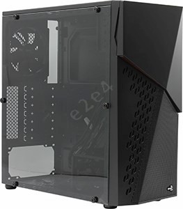 Корпус AeroCool CyberX Advance, Midi-Tower, Без БП (4713105958454)