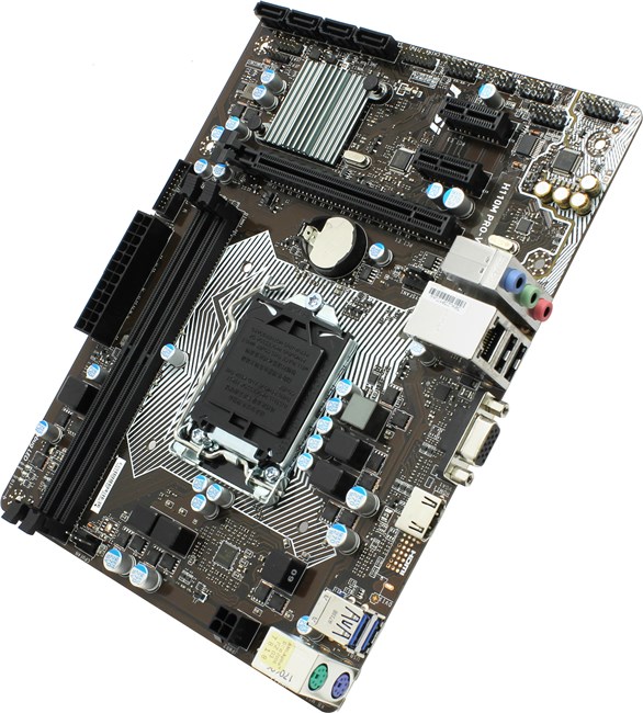 Материнская плата MSI H110M PRO-VH PLUS, Socket1151, Intel H110, mATX
