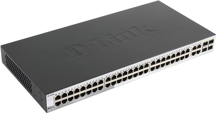 

Коммутатор D-link DGS-1210-52, управляемый, кол-во портов: 48x1 Гбит/с, combo RJ-45/SFP 4x1 Гбит/с, установка в стойку (DGS-1210-52/F1A), DGS-1210-52