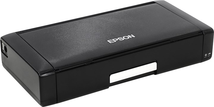 

Принтер струйный Epson WorkForce WF-100W, A4, цветной, A4 ч/б: 14стр/мин, A4 цв.: 11стр/мин, 5760x1440dpi, Wi-Fi, USB (C11CE05403), WF-100W