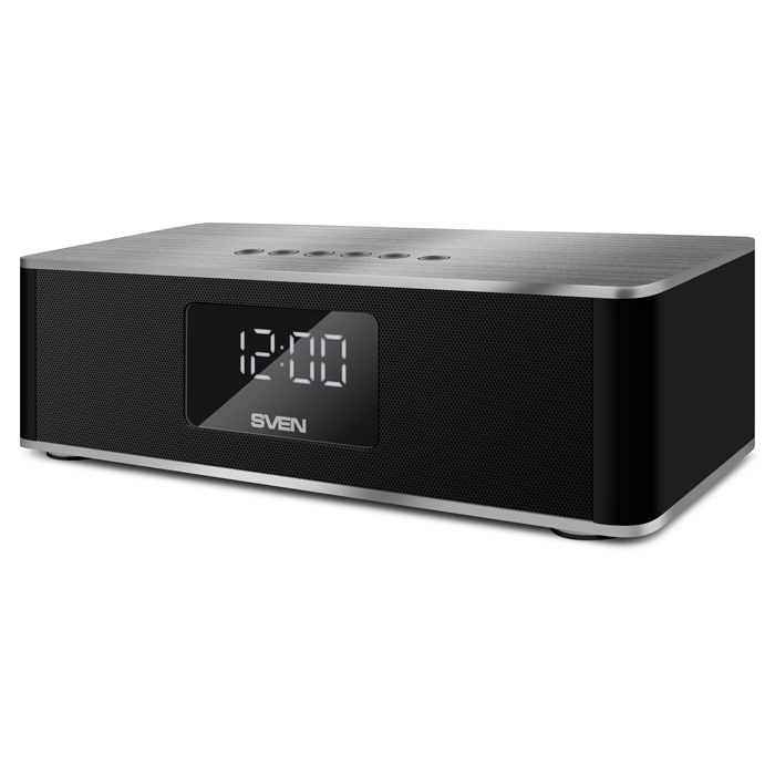 

Портативная акустика Sven PS-190, 2x5W, BT, FM, USB, microSD, черный (SV-015909), PS-190