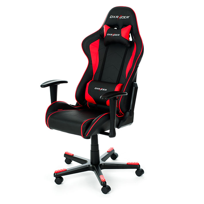 Кресло игровое dxracer oh fe08 nr черный