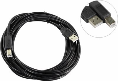 

Кабель USB(Am)-USB(Bm), 3 м, черный, Defender (USB04-10/83764)