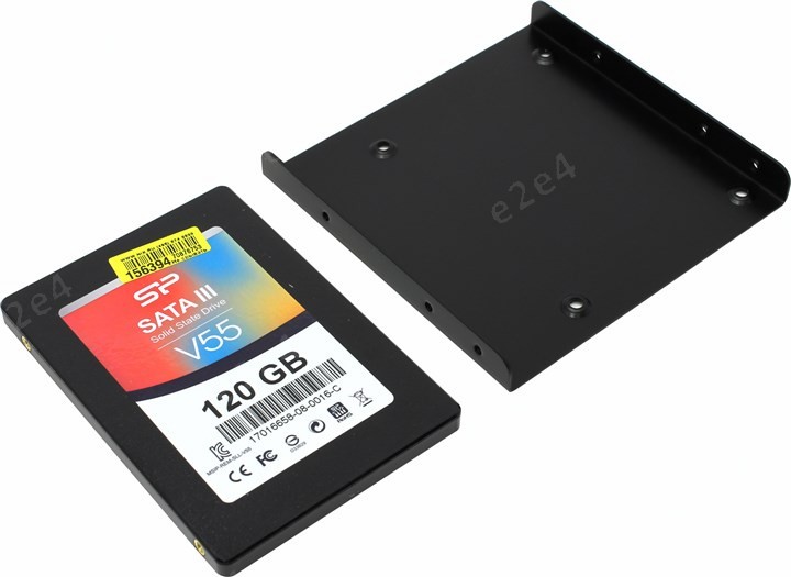 

Твердотельный накопитель (SSD) Silicon Power 120Gb Velox V55, 2.5", SATA3 (SP120GBSS3V55S25)