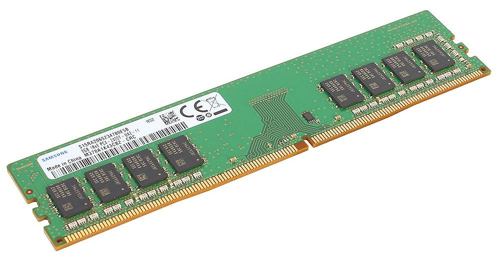 Память DDR4 DIMM 8Gb, 2400MHz, CL17, 1.2V Samsung (M378A1K43CB2-CRC) - фото 1