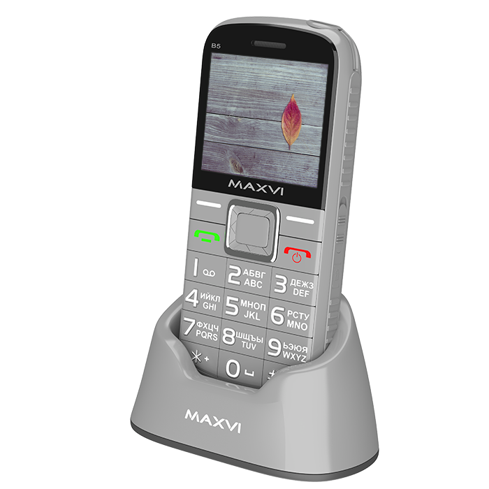 

Мобильный телефон Maxvi B5 2", 176x220 TN, MediaTek MT6261D, 32.8Mb RAM, 32.8Mb Cam, 2-Sim, 1600mAh, серый, B5