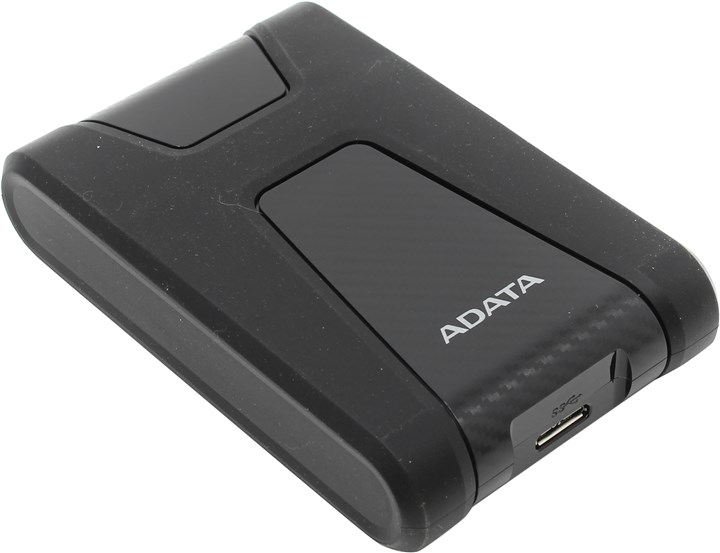 Внешний жесткий диск (HDD) ADATA HD650 2Tb, 2.5", черный