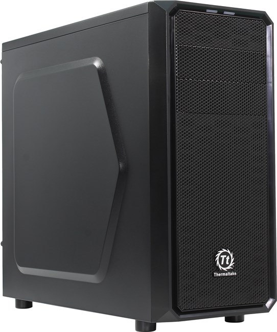 Корпус Thermaltake Versa H25, ATX, Midi-Tower, черный, без БП (CA-1C2-00M1NN-00)