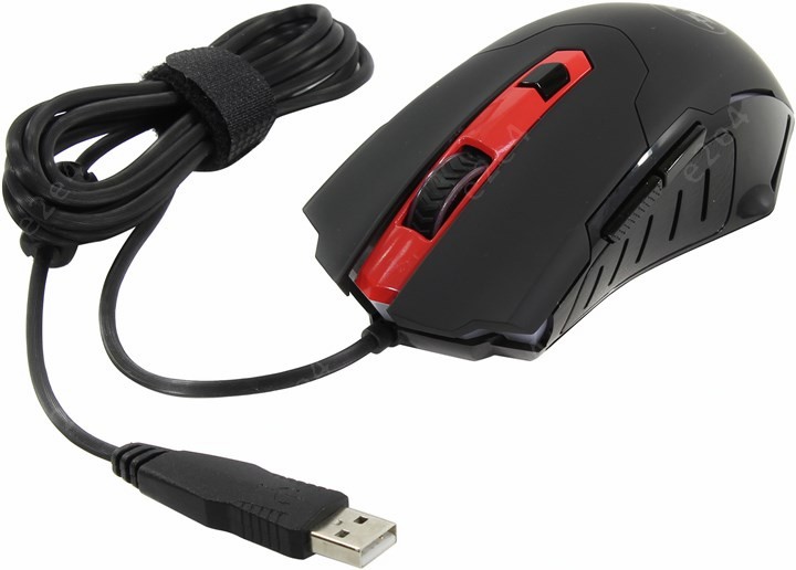 

Мышь проводная Defender Redragon Pegasus, 7200dpi, оптическая светодиодная, USB, черный/красный (74806), Redragon Pegasus