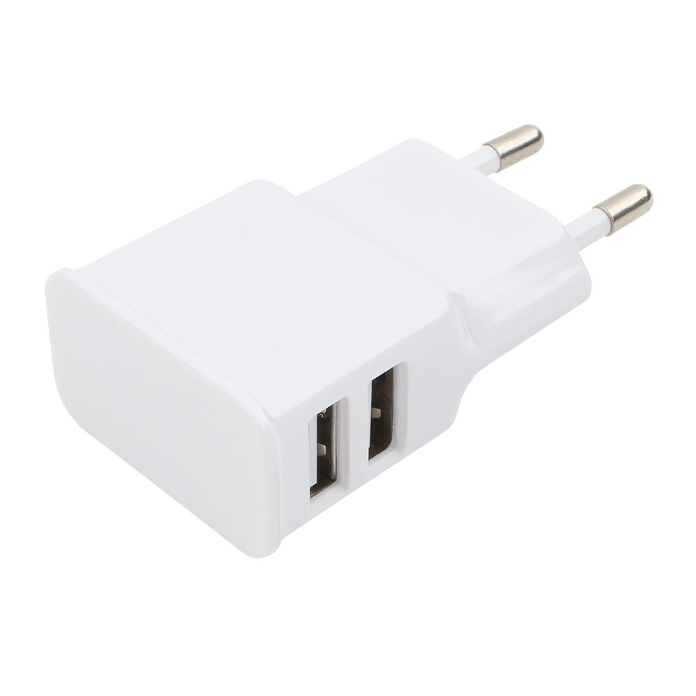 

Сетевое зарядное устройство Cablexpert MP3A-PC-11, 2USB, 2.1A, белый, MP3A-PC-11