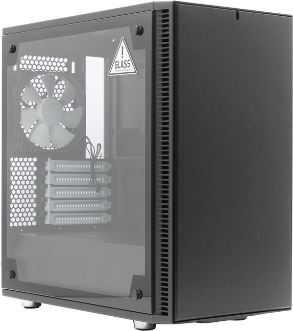 

Корпус Fractal Design Define Mini C TG, mATX, Mini-Tower, 2xUSB 3.0, черный, без БП (FD-CA-DEF-MINI-C-BK-TG), Define Mini C TG