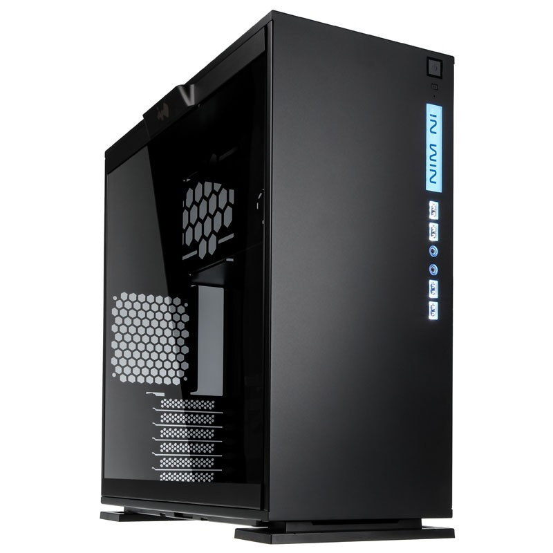 Корпус INWIN 303С (CF06), ATX, Midi-Tower, 2xUSB 3.0, черный, без БП (6121006)