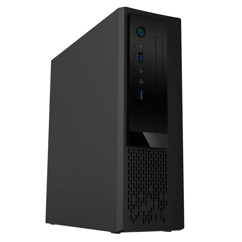 

Корпус Powerman PS201, Mini-ITX, Slim-Desktop, 2xUSB 3.0, черный, 300 Вт (6125688), PS201