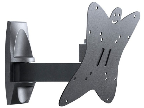 

Кронштейн настенный для TV/монитора HOLDER LCDS-5037, 20"-37", портрет-альбом, до 30 кг, черный, LCDS-5037