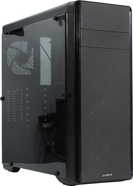 

Корпус Zalman N3, ATX, Midi-Tower, USB 3.0, белая подсветка, черный, Без БП, N3