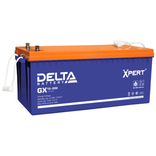 

Аккумуляторная батарея для ИБП Delta GX12-200 Xpert, 12V, 200Ah, GX12-200 Xpert