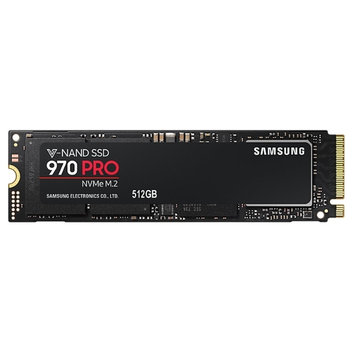 Твердотельный накопитель (SSD) Samsung 512Gb 970 PRO, 2280, M.2, NVMe (MZ-V7P512BW) - фото 1